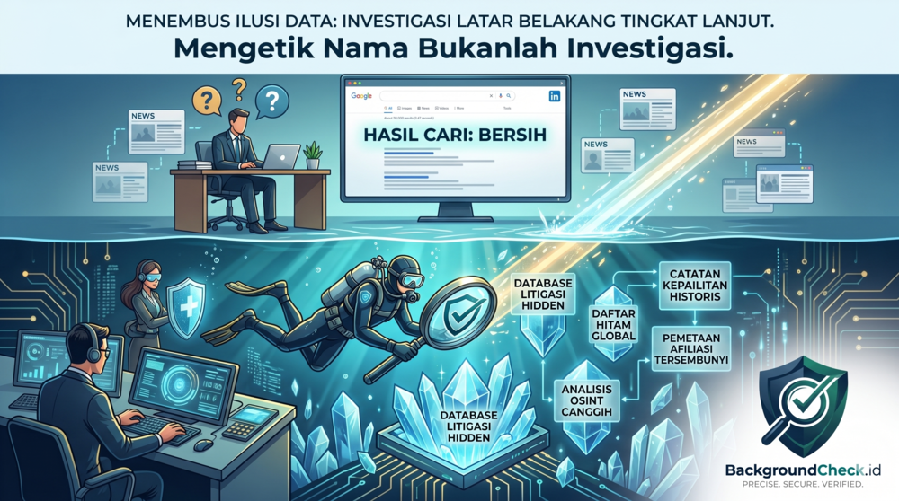 Mengetik Nama Seseorang di Mesin Pencari Bukanlah Investigasi, Itu Hanyalah Ilusi dari Sebuah Kehati-hatian