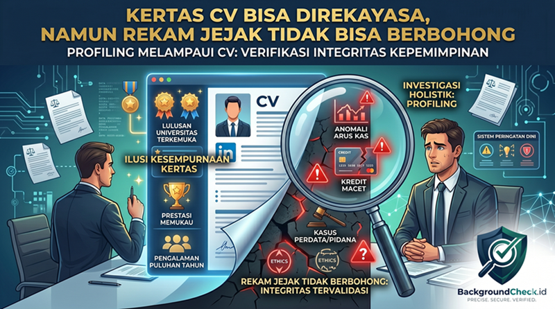 Kertas CV Bisa Direkayasa, Namun Rekam Jejak Tidak Bisa Berbohong