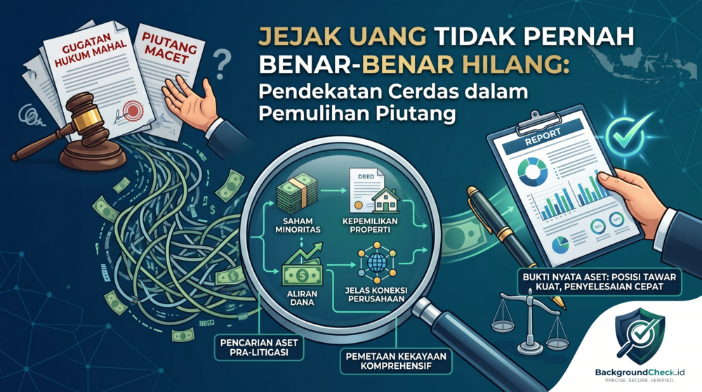 Jejak Uang Tidak Pernah Benar-Benar Hilang: Pendekatan Cerdas dalam Pemulihan Piutang