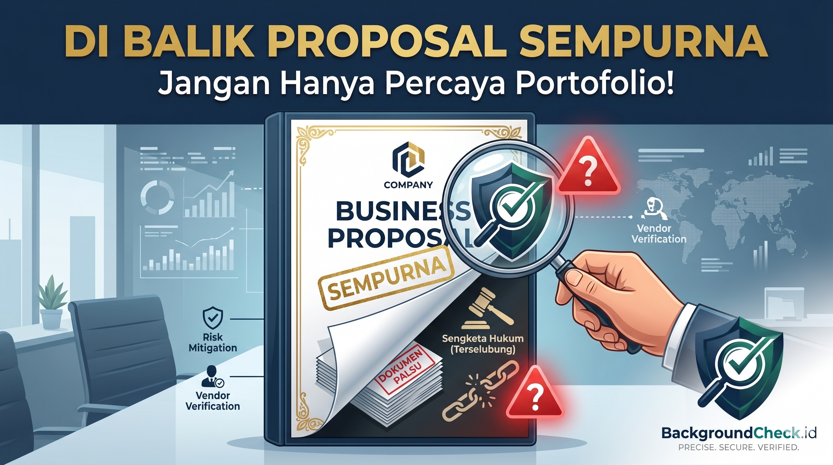 Di Balik Proposal Sempurna: Mengapa Verifikasi Vendor Tidak Boleh Hanya Mengandalkan Portofolio