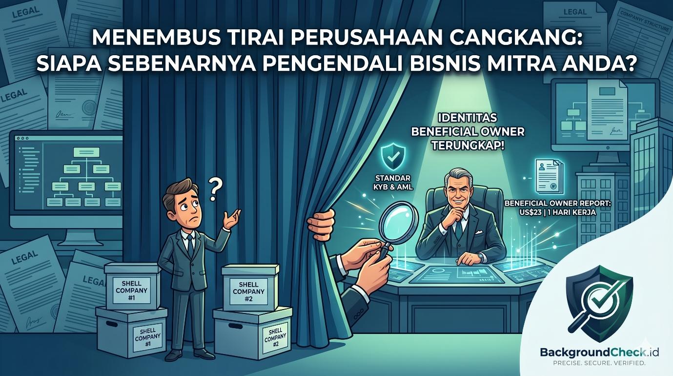 Menembus Tirai Perusahaan Cangkang: Siapa Sebenarnya Pengendali Bisnis Mitra Anda?